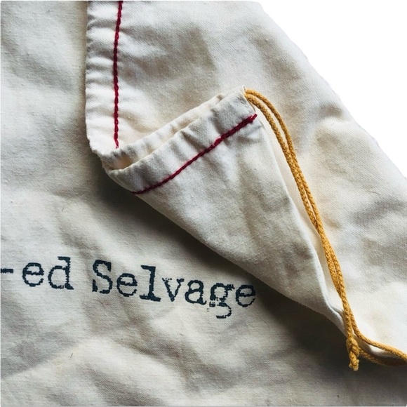 AG Selvedge Japanese Denim Heavily Distressed Jeans with Pure S925 Rivet - Picture 11 of 13